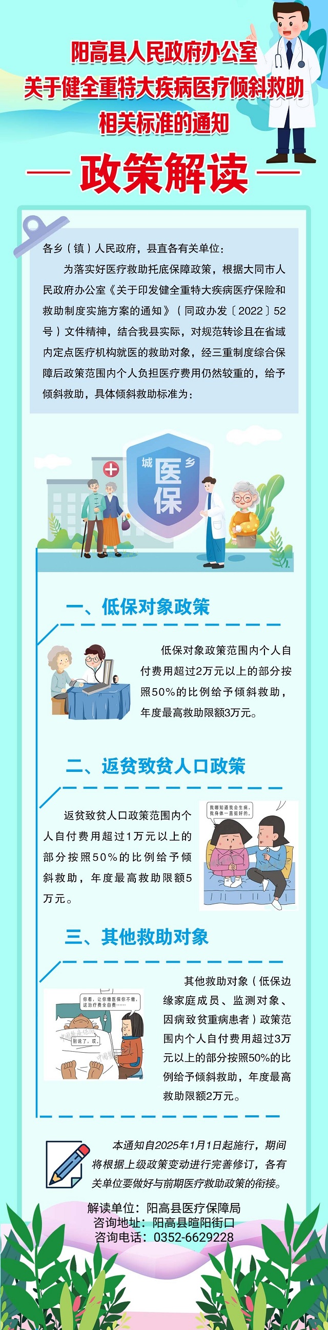 關于健全重特大疾病醫療傾斜救助相關標準的政策解讀